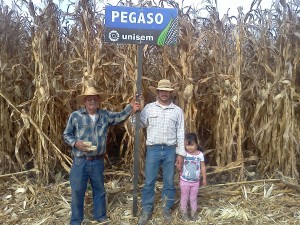 Sr. Miguel Hernandez contento con el resultado de Pegaso